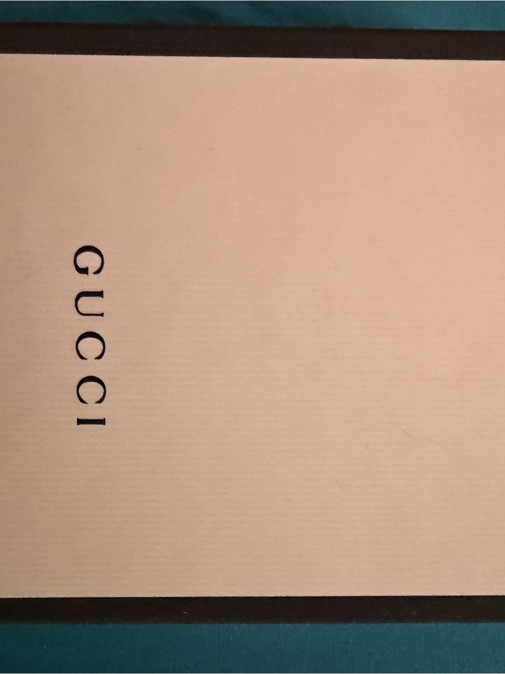 Gucci Black and White Box and Dust Bag - NWOT